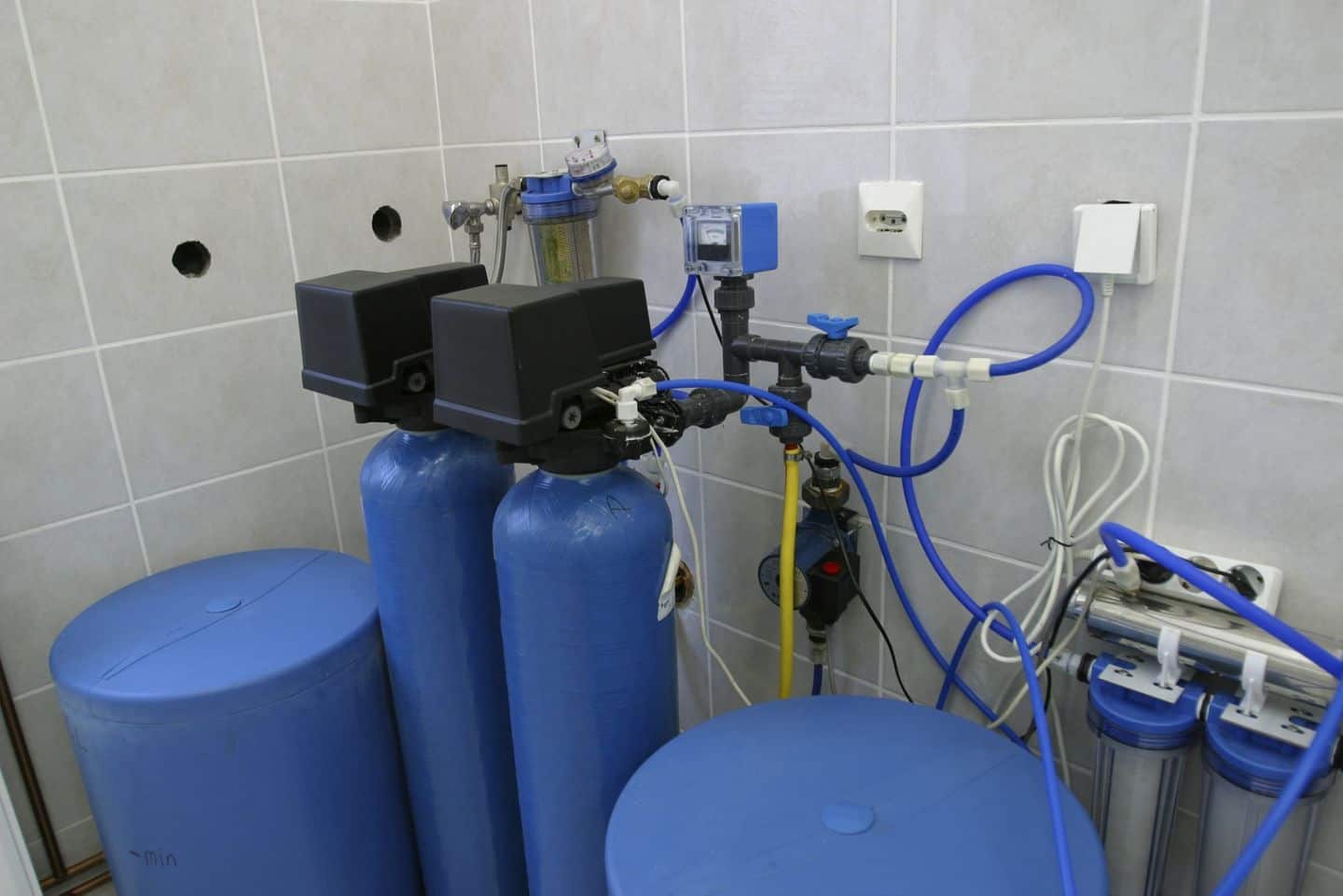 blue water filtration system